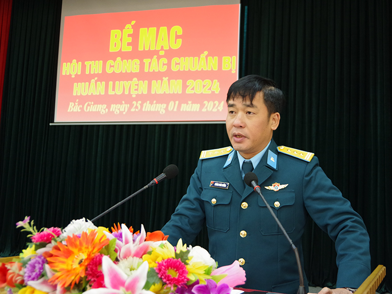 Sư đoàn 365 tổ chức Hội thi công tác chuẩn bị huấn luyện năm 2024