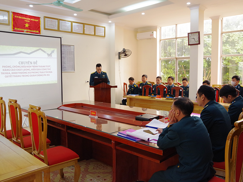Sư đoàn 365 tổ chức Hội thi công tác chuẩn bị huấn luyện năm 2024