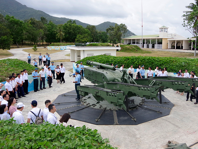 Đoàn học viên Học viện Chính trị Quốc gia Hồ Chí Minh khu vực III nghiên cứu thực tế tại Sư đoàn 377