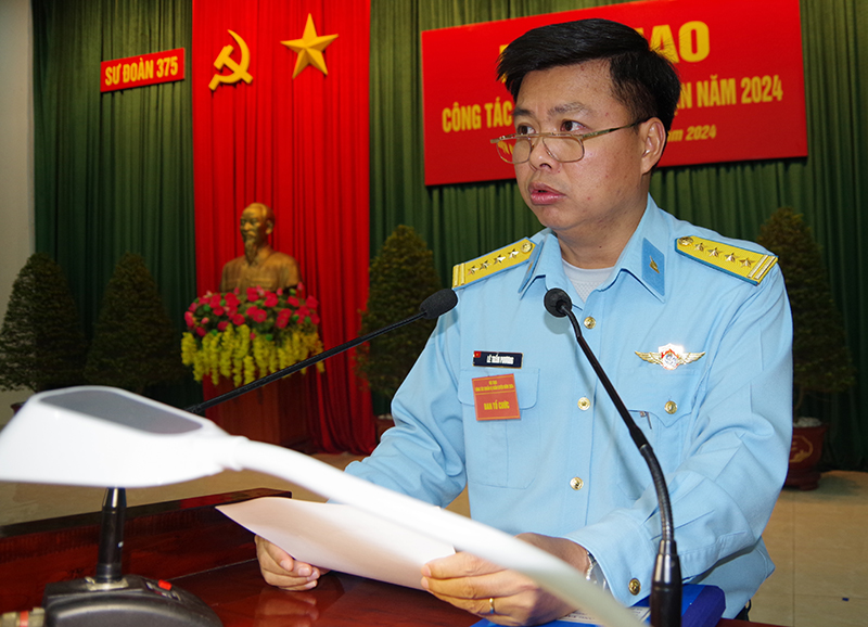 Sư đoàn 375 tổ chức Hội thao công tác chuẩn bị huấn luyện năm 2024