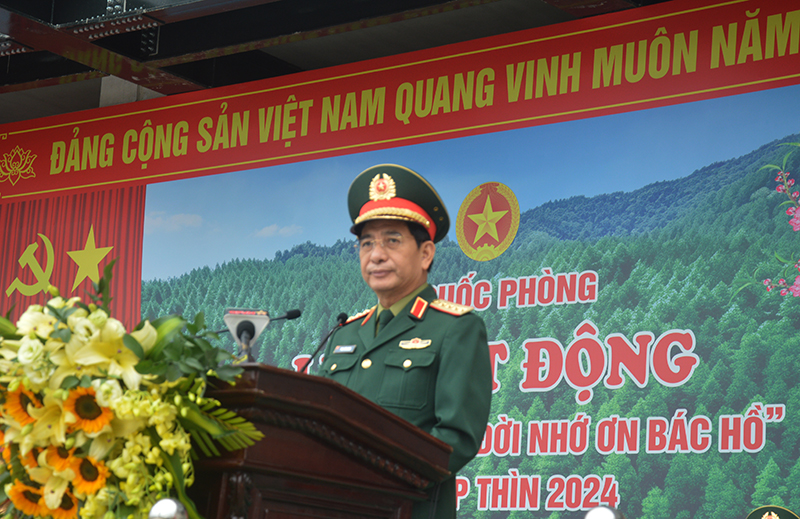 Học viện PK-KQ tham gia Lễ phát động “Tết trồng cây đời đời nhớ ơn Bác Hồ” Xuân Giáp Thìn 2024 do Bộ Quốc phòng tổ chức
