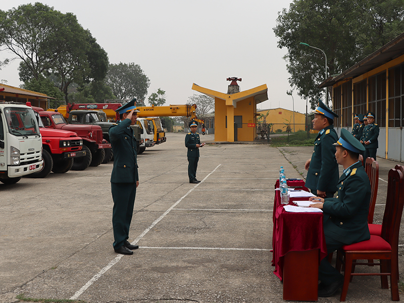 Nhà máy A31 tổ chức Hội thi “Trang bị kỹ thuật tốt; kho, xưởng, trạm kiểu mẫu, nhân viên kỹ thuật giỏi; môi trường sáng, xanh, sạch, đẹp” năm 2024