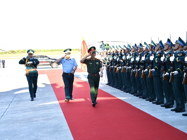 Bộ Quốc ph&ograve;ng kh&aacute;nh th&agrave;nh S&acirc;n bay qu&acirc;n sự Phan Thiết, tỉnh L&acirc;m Đồng