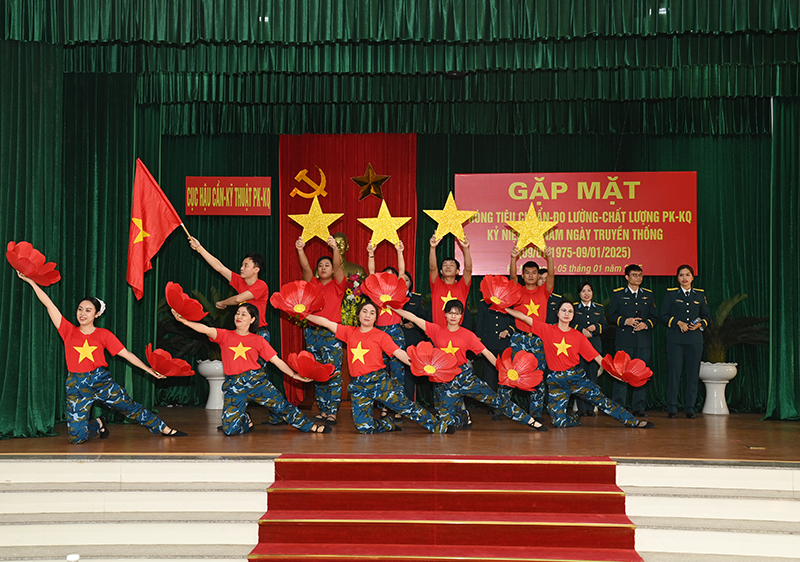 Phòng Tiêu chuẩn - Đo lường - Chất lượng, Cục Hậu cần - Kỹ thuật tổ chức Gặp mặt kỷ niệm 50 năm Ngày truyền thống