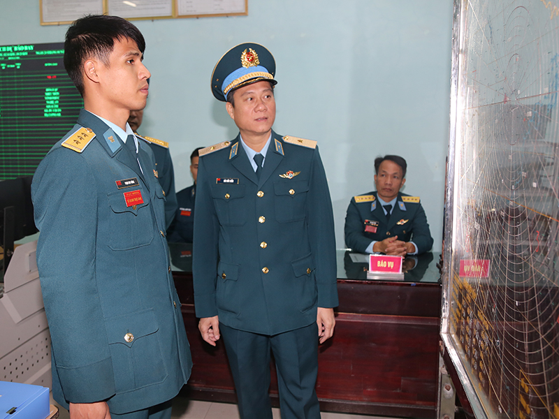 Quân chủng Phòng không - Không quân kiểm tra sẵn sàng chiến đấu các đơn vị Sư đoàn 361