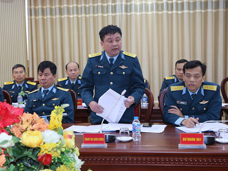 Quân chủng Phòng không - Không quân tổng kết công tác Thanh tra, Tư pháp, Pháp chế và công tác 1389 năm 2024, nhiệm vụ trọng tâm năm 2025