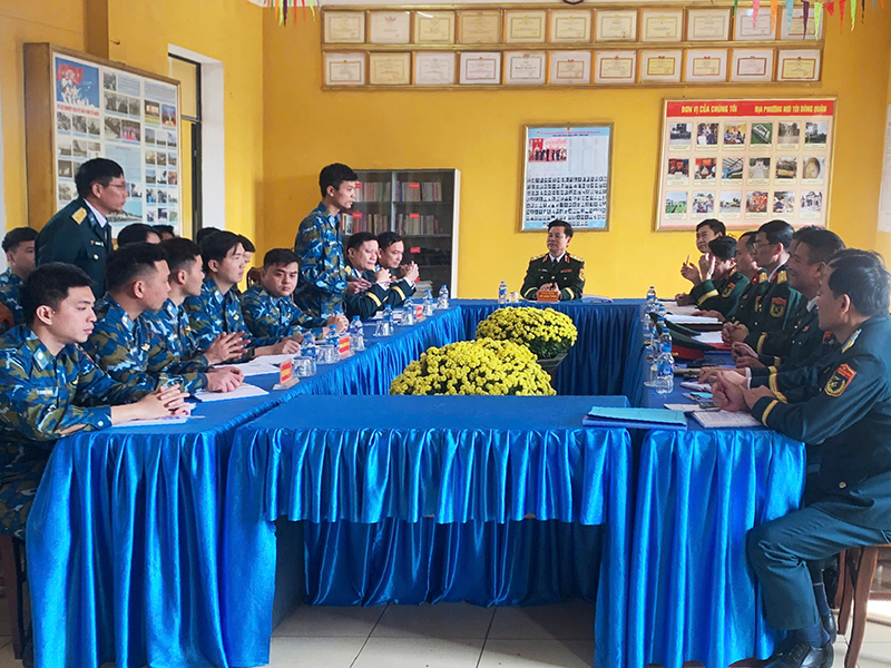 Tổng Cục Chính trị QĐND Việt Nam kiểm tra tại Trung đoàn 236