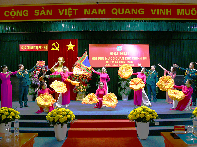 Hội phụ nữ cơ quan Cục Chính trị tổ chức thành công Đại hội nhiệm kỳ 2025-2030