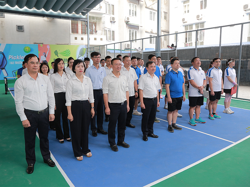 Tổng công ty Xây dựng công trình hàng không ACC tổ chức giải Pickleball chào mừng kỷ niệm 35 năm Ngày truyền thống