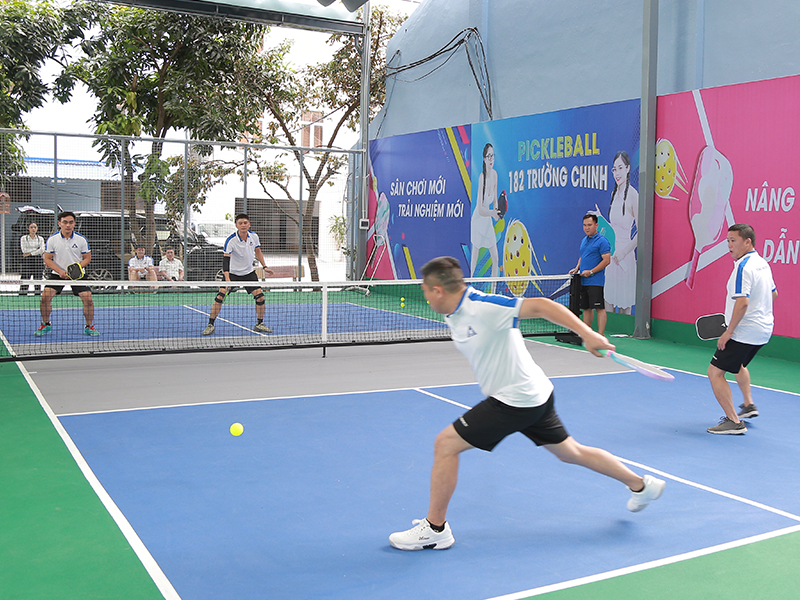 Tổng công ty Xây dựng công trình hàng không ACC tổ chức giải Pickleball chào mừng kỷ niệm 35 năm Ngày truyền thống