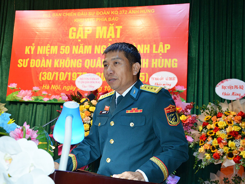 Ban Liên lạc Cựu chiến binh Sư đoàn 372 khu vực phía Bắc Gặp mặt kỷ niệm 50 năm ngày thành lập.