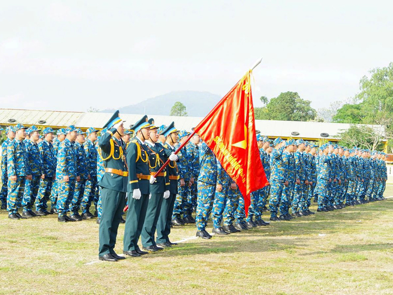 Các đơn vị trong Quân chủng Phòng không - Không quân tổ chức Lễ ra quân huấn luyện năm 2025