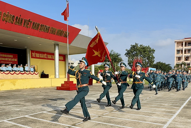 Các đơn vị trong Quân chủng Phòng không - Không quân tổ chức Lễ ra quân huấn luyện năm 2025