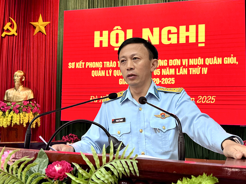 Sư đoàn 375 tổ chức Hội nghị sơ kết Phong trào thi đua “Xây dựng đơn vị nuôi quân giỏi, quản lý quân nhu tốt” giai đoạn 2020-2025
