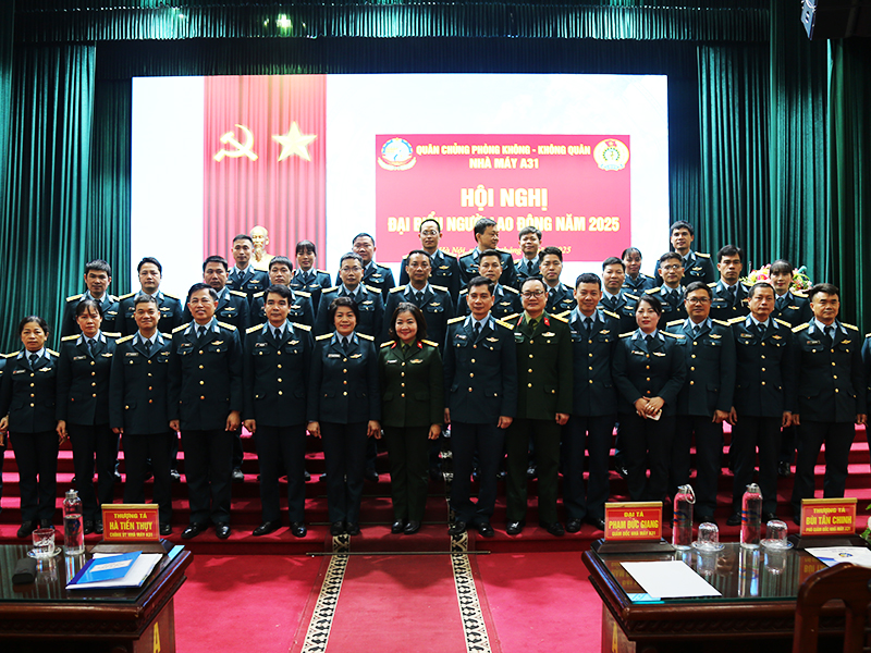 Nhà máy A31 tổ chức Hội nghị đại biểu người lao động năm 2025