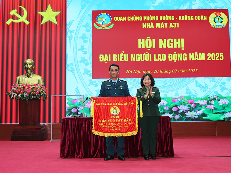Nhà máy A31 tổ chức Hội nghị đại biểu người lao động năm 2025
