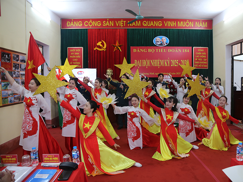 Đảng bộ Tiểu đoàn 184 tổ chức Đại hội nhiệm kỳ 2025-2030 làm trước trong Đảng bộ Quân chủng Phòng không - Không quân