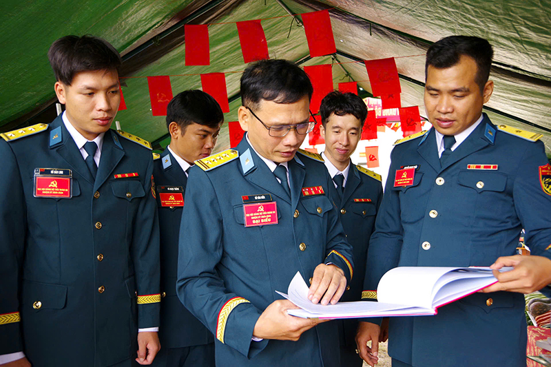 Các đơn vị trong Quân chủng Phòng không - Không quân tổ chức Đại hội đảng bộ bộ phận làm trước để rút kinh nghiệm