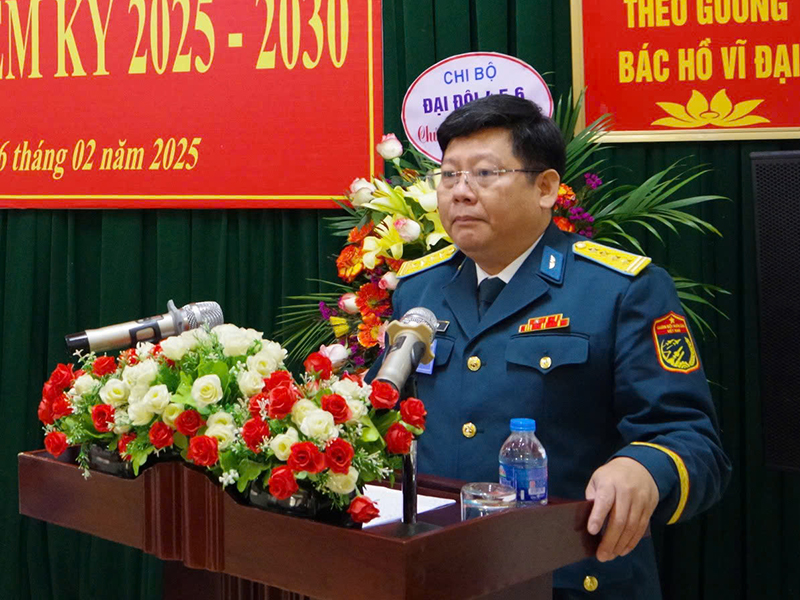 Các đơn vị trong Quân chủng Phòng không - Không quân tổ chức Đại hội đảng bộ bộ phận làm trước để rút kinh nghiệm