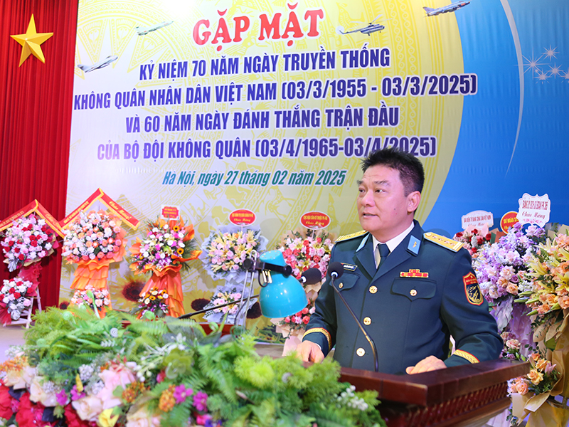Sư đoàn Không quân 371 gặp mặt kỷ niệm 70 năm Ngày truyền thống Không quân nhân dân Việt Nam và 60 năm Ngày đánh thắng trận đầu của Bộ đội Không quân