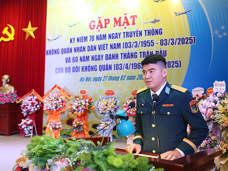 Sư đoàn Không quân 371 gặp mặt kỷ niệm 70 năm Ngày truyền thống Không quân nhân dân Việt Nam và 60 năm Ngày đánh thắng trận đầu của Bộ đội Không quân