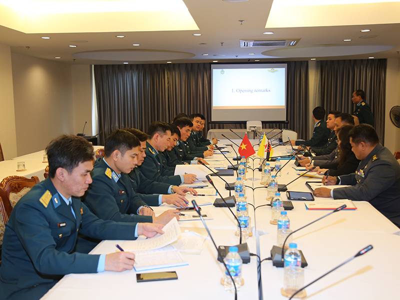 Đoàn Không quân Hoàng gia Bru-nây thăm Quân chủng Phòng không - Không quân và tham dự Chương trình Tham vấn không quân lần thứ nhất