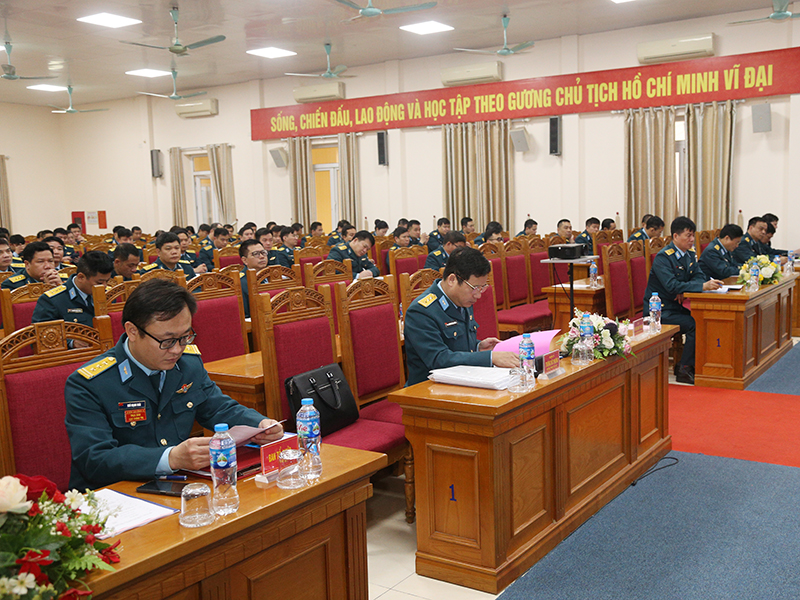 Cục Chính trị tập huấn công tác tổ chức đại hội đảng các cấp trong các đảng bộ khối cơ quan Quân chủng Phòng không - Không quân