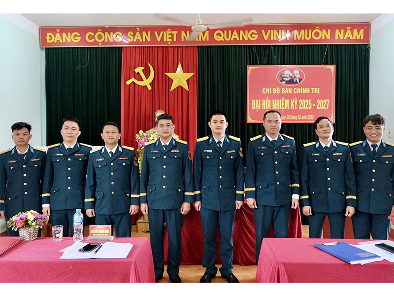 Các tổ chức đảng trực thuộc Đảng bộ Trung đoàn 940, Trường Sĩ quan Không quân tổ chức thành công đại hội nhiệm kỳ mới