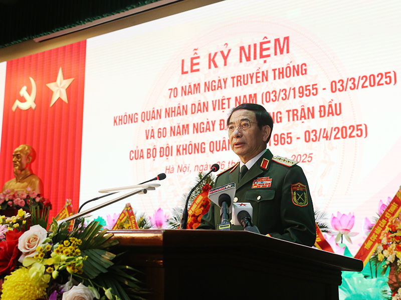 Quân chủng Phòng không - Không quân tổ chức Lễ kỷ niệm 70 Ngày truyền thống Không quân nhân dân Việt Nam