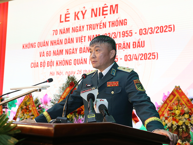 Quân chủng Phòng không - Không quân tổ chức Lễ kỷ niệm 70 Ngày truyền thống Không quân nhân dân Việt Nam