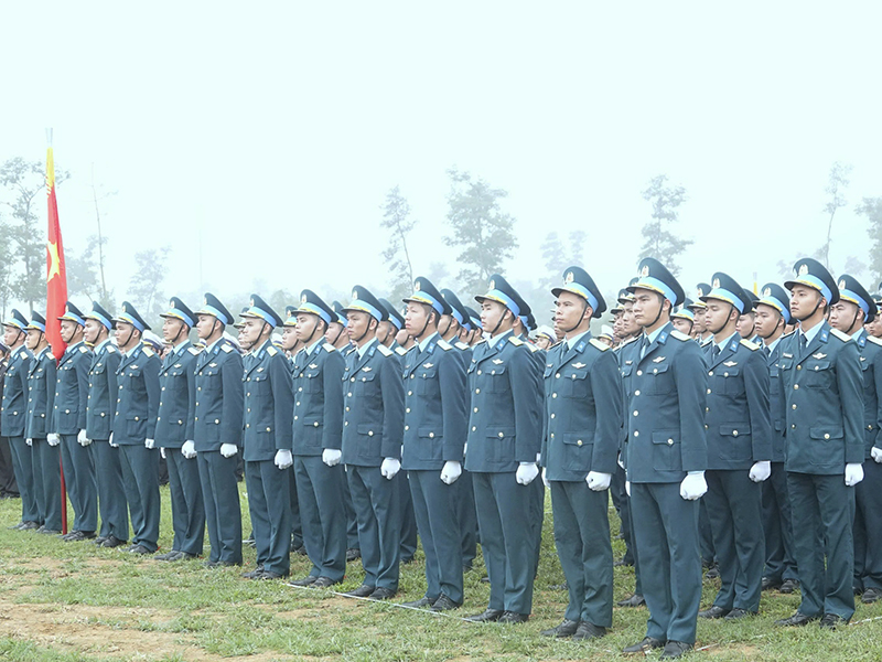 Quân chủng Phòng không - Không quân kiểm tra luyện tập diễu binh, diễu hành kỷ niệm 50 năm Ngày giải phóng Miền Nam, thống nhất đất nước
