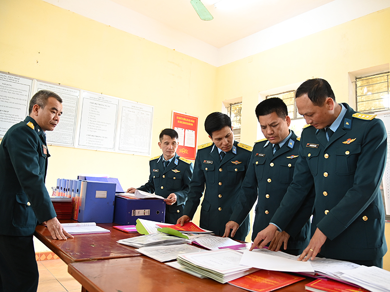 Đảng bộ Trung đoàn 213 sẵn sàng cho đại hội làm trước