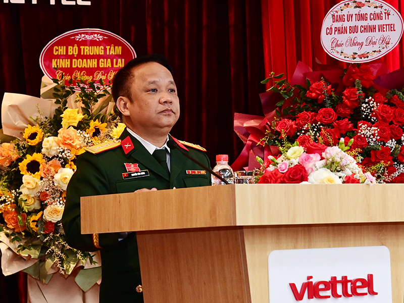Đảng bộ Công ty Trách nhiệm hữu hạn (TNHH) Một thành viên (MTV) Dịch vụ và Thương mại VIETTELPOST tổ chức Đại hội đại biểu nhiệm kỳ 2025-2030