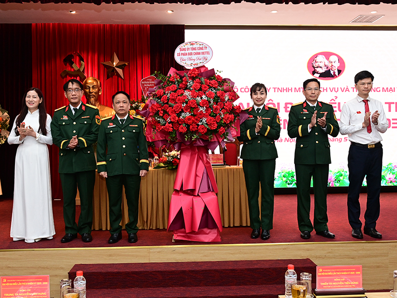 Đảng bộ Công ty Trách nhiệm hữu hạn (TNHH) Một thành viên (MTV) Dịch vụ và Thương mại VIETTELPOST tổ chức Đại hội đại biểu nhiệm kỳ 2025-2030
