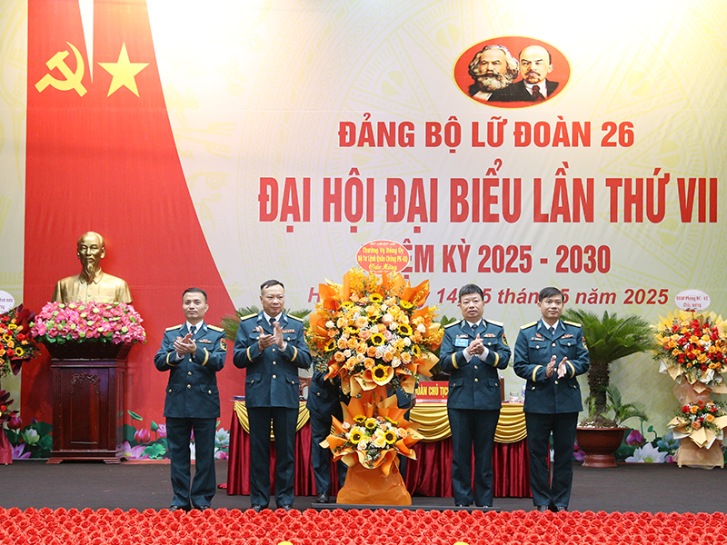 Đảng bộ Lữ đoàn 26 tổ chức Đại hội đại biểu lần thứ VII, nhiệm kỳ 2025-2030