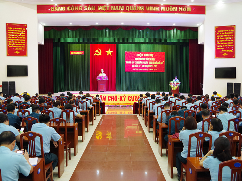 Sư đoàn 371 sơ kết Phong trào thi đua “Ngành Hậu cần Quân đội làm theo lời Bác Hồ dạy”