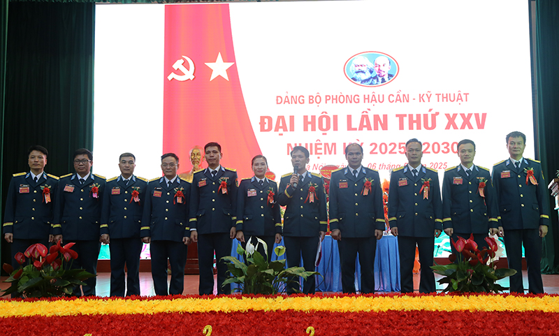 Đảng bộ Phòng Hậu cần - Kỹ thuật, Sư đoàn 361 tổ chức Đại hội nhiệm kỳ 2025-2030