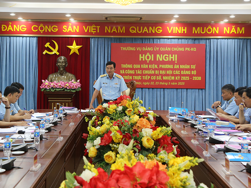 Hội nghị thông qua văn kiện, phương án nhân sự và công tác chuẩn bị đại hội các đảng bộ cấp trên trực tiếp cơ sở nhiệm kỳ 2025 - 2030