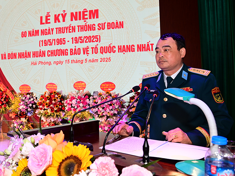 Sư đoàn 363 tổ chức Lễ kỷ niệm 60 năm Ngày truyền thống và đón nhận Huân chương Bảo vệ Tổ quốc hạng Nhất