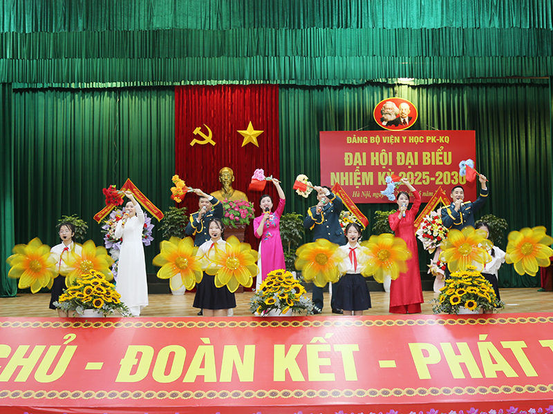 Đảng bộ Viện Y học Phòng không - Không quân tổ chức thành công Đại hội đại biểu, nhiệm kỳ 2025-2030