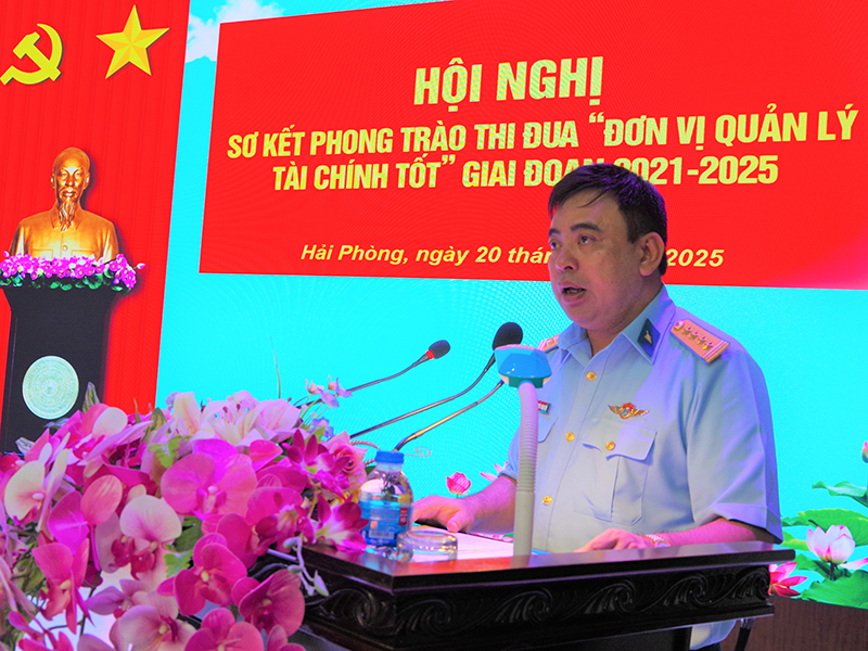 Sư đoàn 363 sơ kết Phong trào thi đua “Đơn vị quản lý tài chính tốt” giai đoạn 2021 - 2025