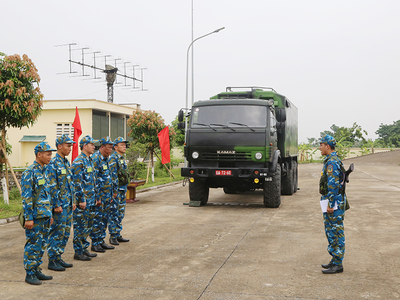 Sư đoàn 361 tổ chức Khai mạc Diễn tập chiến thuật kíp chiến đấu trạm ra đa năm 2025