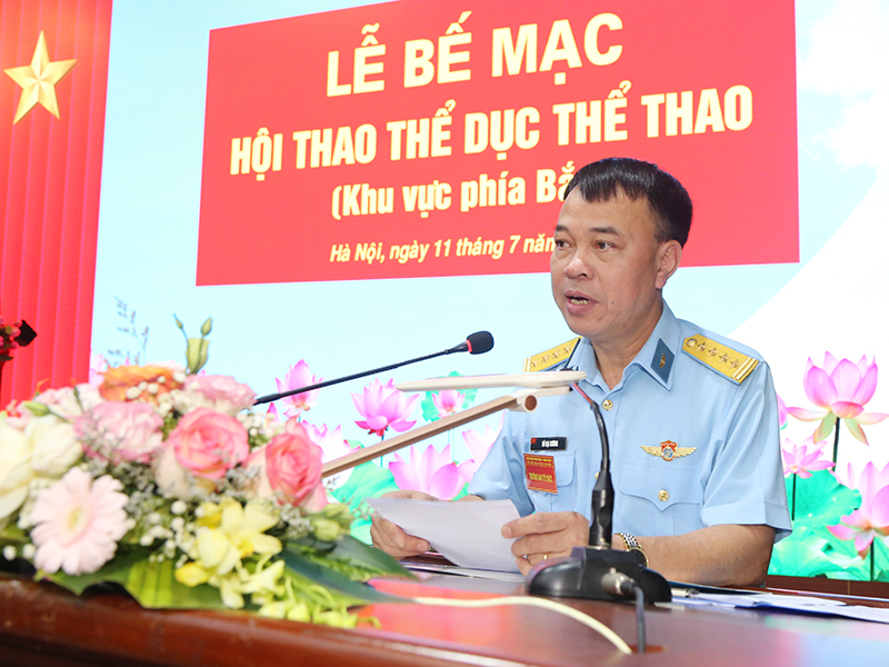 Quân chủng Phòng không - Không quân bế mạc Hội thao Thể dục, thể thao khu vực phía Bắc năm 2025
