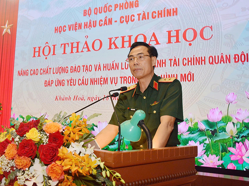 Hội thảo khoa học nâng cao chất lượng đào tạo và huấn luyện ngành Tài chính Quân đội