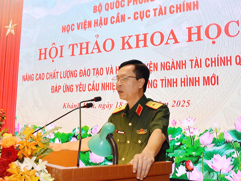 Hội thảo khoa học nâng cao chất lượng đào tạo và huấn luyện ngành Tài chính Quân đội