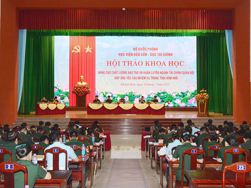 Hội thảo khoa học nâng cao chất lượng đào tạo và huấn luyện ngành Tài chính Quân đội