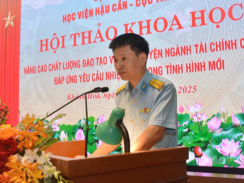 Hội thảo khoa học nâng cao chất lượng đào tạo và huấn luyện ngành Tài chính Quân đội