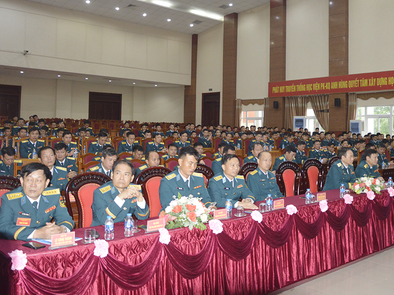 Học viện Phòng không - Không quân tổ chức Gặp mặt kỷ niệm 60 năm Ngày truyền thống Bộ đội Tên lửa