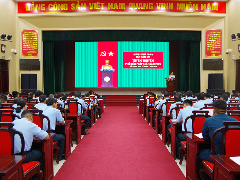 Sư đoàn 363 tổ chức Tuyên truyền phổ biến pháp luật năm 2025