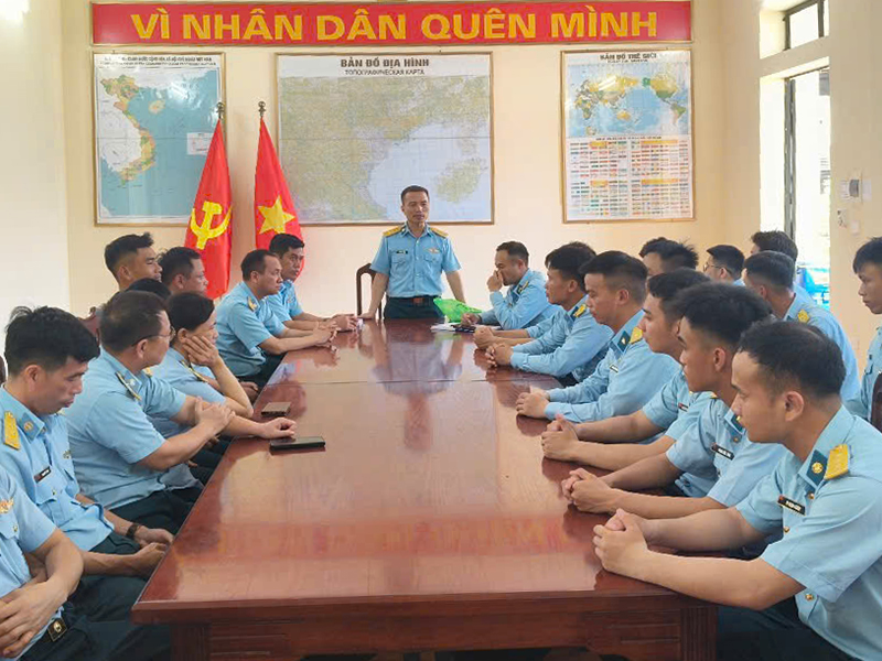 Lữ đoàn Thông tin 26 thăm, động viên các lực lượng tham gia huấn luyện diễu binh, diễu hành trong Lễ kỷ niệm 80 năm Cách mạng Tháng Tám thành công và Quốc khánh nước Cộng hòa XHCN Việt Nam